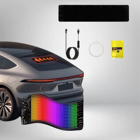 LED-Anzeige Auto – Zeigen Sie, was Sie unterwegs wollen! 