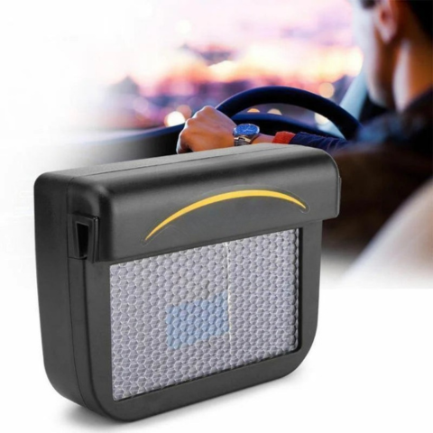Ventilatore Solare Per Auto – Freschezza Immediata 