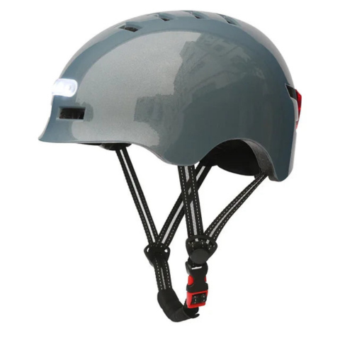 Urban Bicycle Helmet – With Front And Rear LED Lighting 
