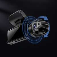 Kamera samochodowa Dashcam Double Full HD - Nocna wizja + kamera wewnętrzna 