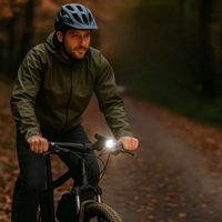 250 Lumen Front Bike Light - Enhanced Visibility & Night Safety