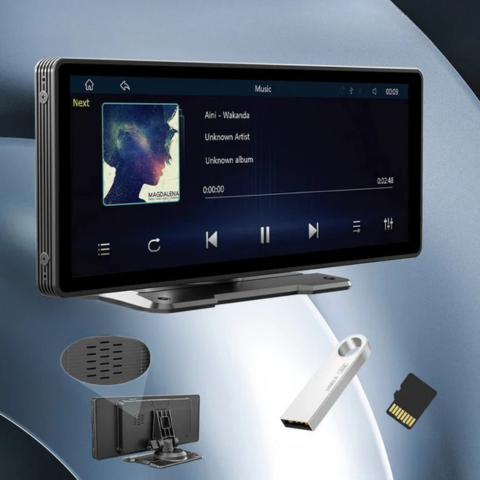 Draadloos aanraakscherm voor in de auto - Slimme bediening & stijlvol ontwerp