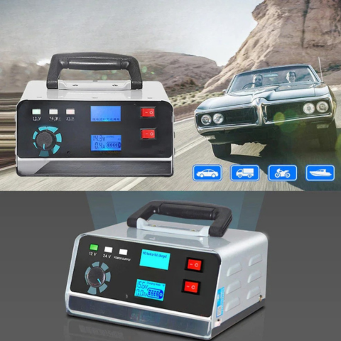 Chargeur De Batterie Intelligent 12V 30A/24V 15A — Performance Stable & Compatibilité Étendue