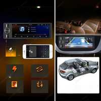 MP5 Auto Multimedia Radio met CarPlay en Android Auto - Touch Screen & Snelle Aansluiting
