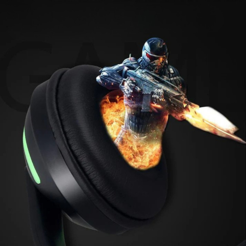 Világító Bluetooth Cat Ears fejhallgató - Kényelmes hallgatás és eredeti stílus