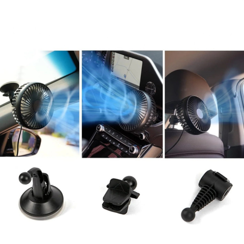 Mini Car Fan — Effective Cooling On The Go 
