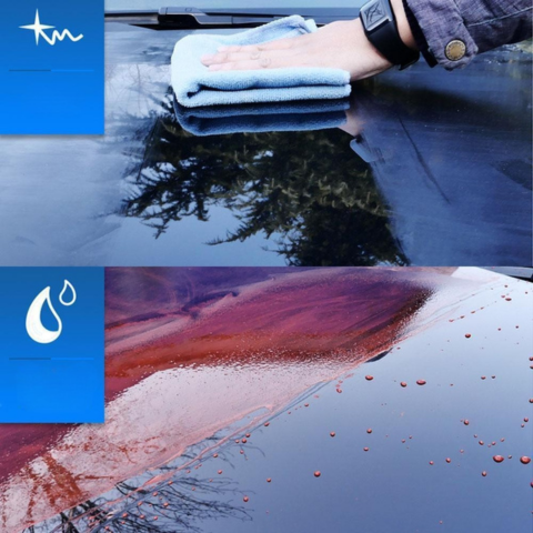 Auto Ceramic Coating Kit — Long-Lasting Shine & Hydrophobic Surface 