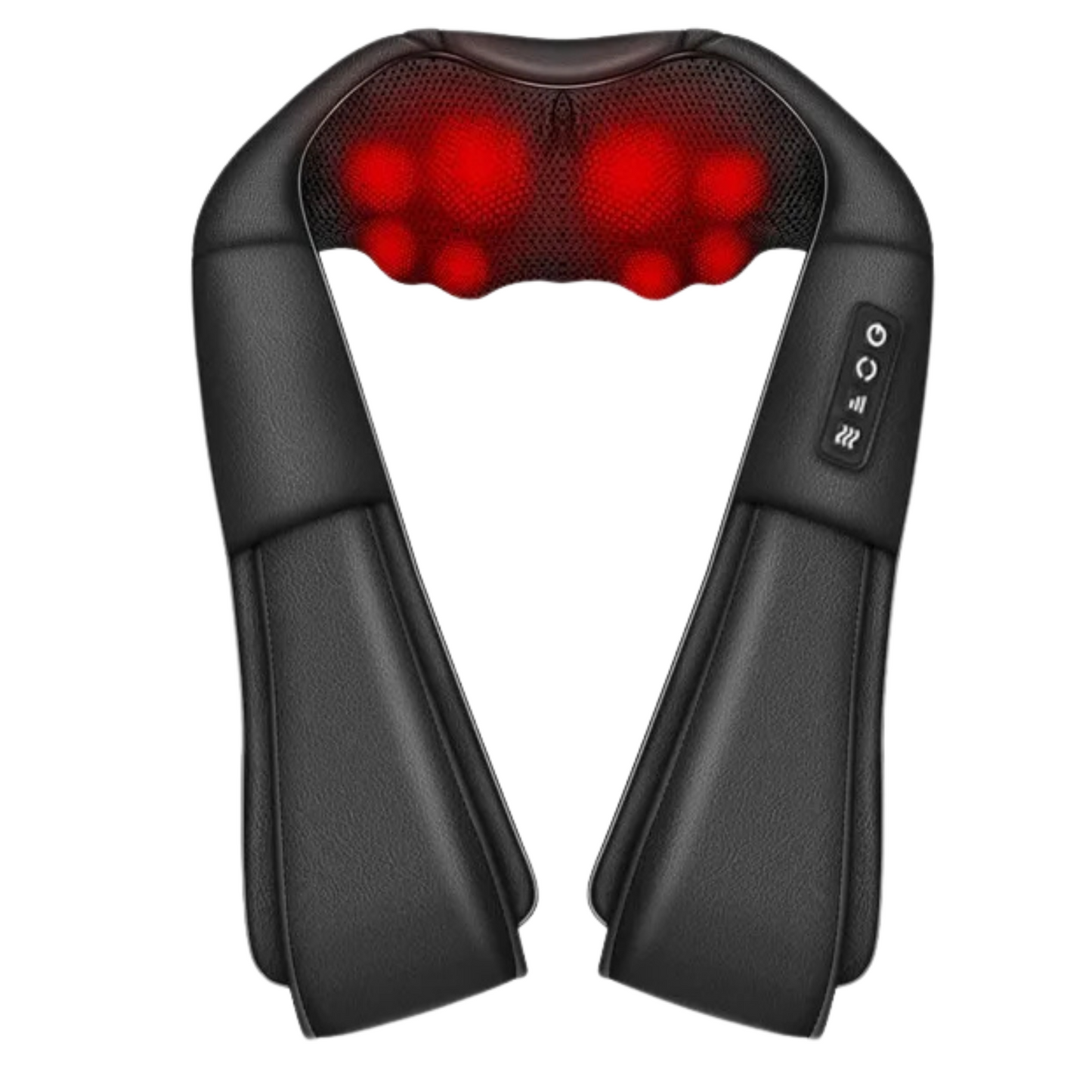 Verwarmd Massageapparaat — Ontspanning voor Nek, Rug & Schouders 
