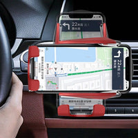 Draadloze Autolader Met Telefoonhouder – Automatische En Snelle Bevestiging 