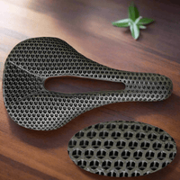Sella da Bicicletta Ultralight con Struttura Stampata — Comfort e Prestazioni 