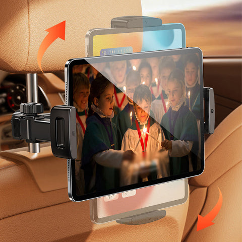 Unterstützung für Telefon und Tablet im Auto – Verstellbare Kopfstützenhalterung 