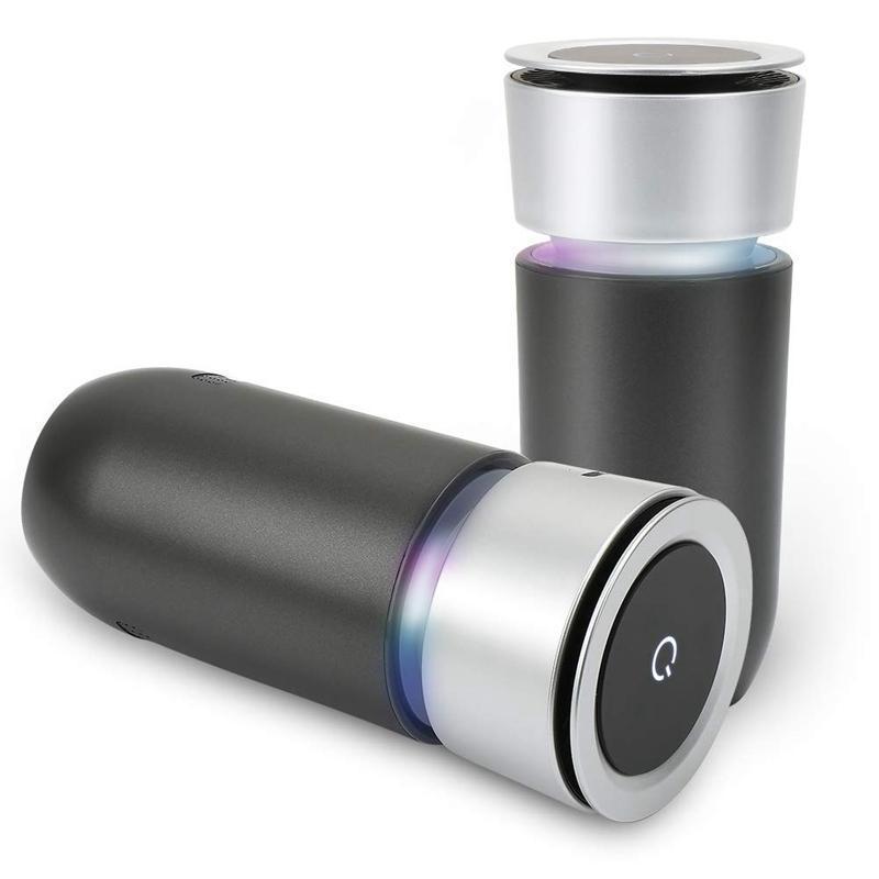 Portable Ionizer Air Purifier For Car With USB Cable — Eliminates Odors And Pollutants 